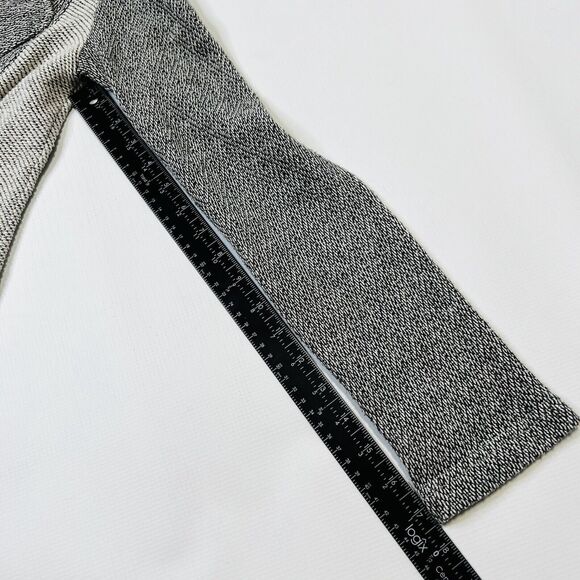 Saturday Sunday Anthropologie Milica Tweed Knit Jacket Size XS Gray Blazer - Picture 8 of 10